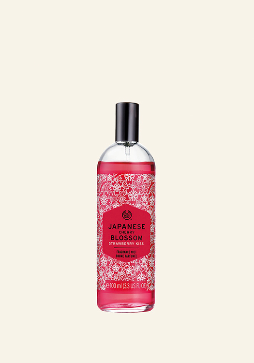 Спрей за тяло Japanese Cherry Blossom Strawberry Kiss The Body Shop